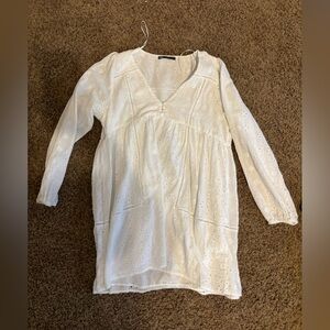 Zara- white dress medium